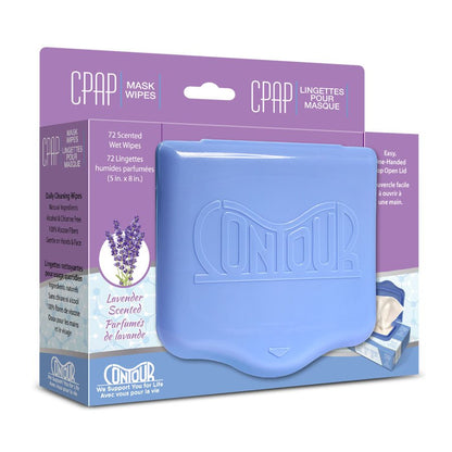 Contour Flat Pack CPAP Wipes 72 Wipes