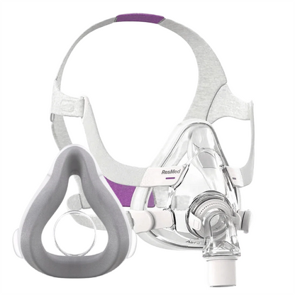 AirTouch™ and AirFit™ Cushion F20 Full Face for Her CPAP Mask Bundle